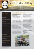 Steel Horses March 2012 Newsletter