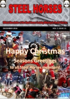 Steel Horses December 2016 Newsletter